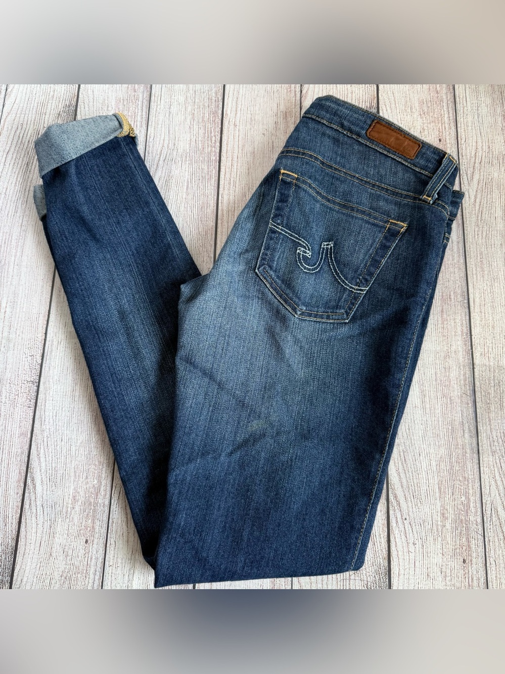 AG Adriano Goldschmied The Legging Super Skinny Jeans 27 R